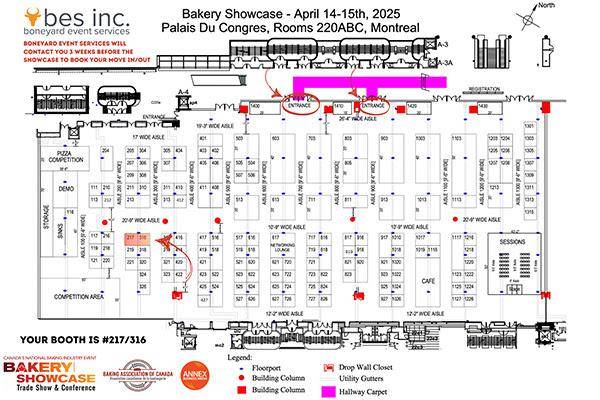 event floor plan