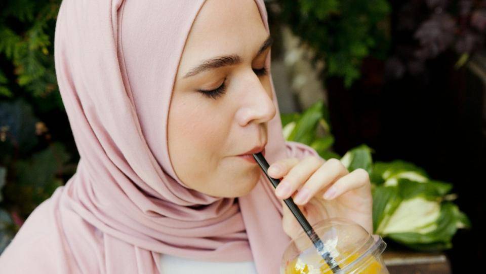 Sipping a Smoothie