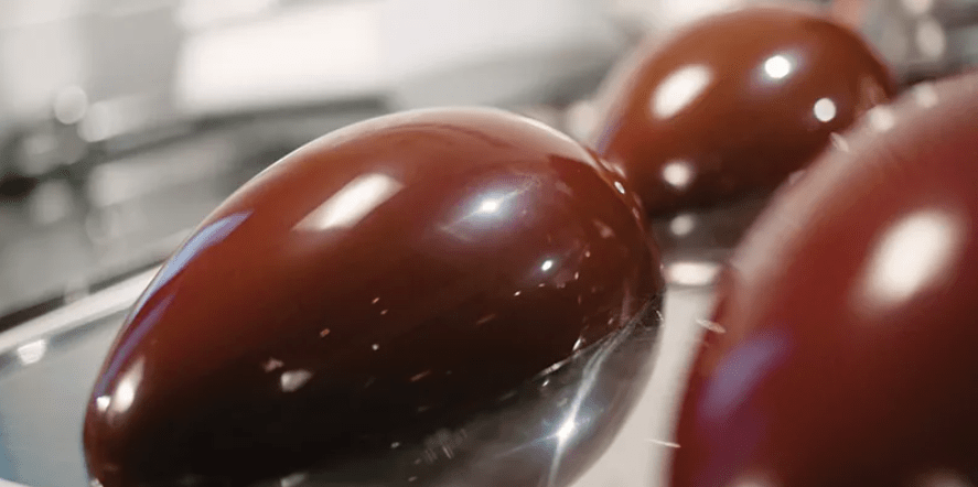 glossy chocolate callebaut