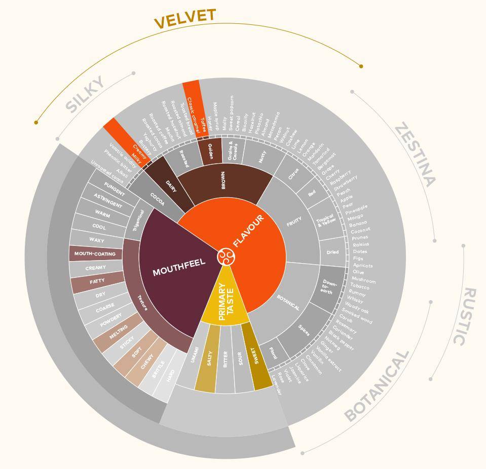 Callebaut GOLD_Chocolate Taste Wheel