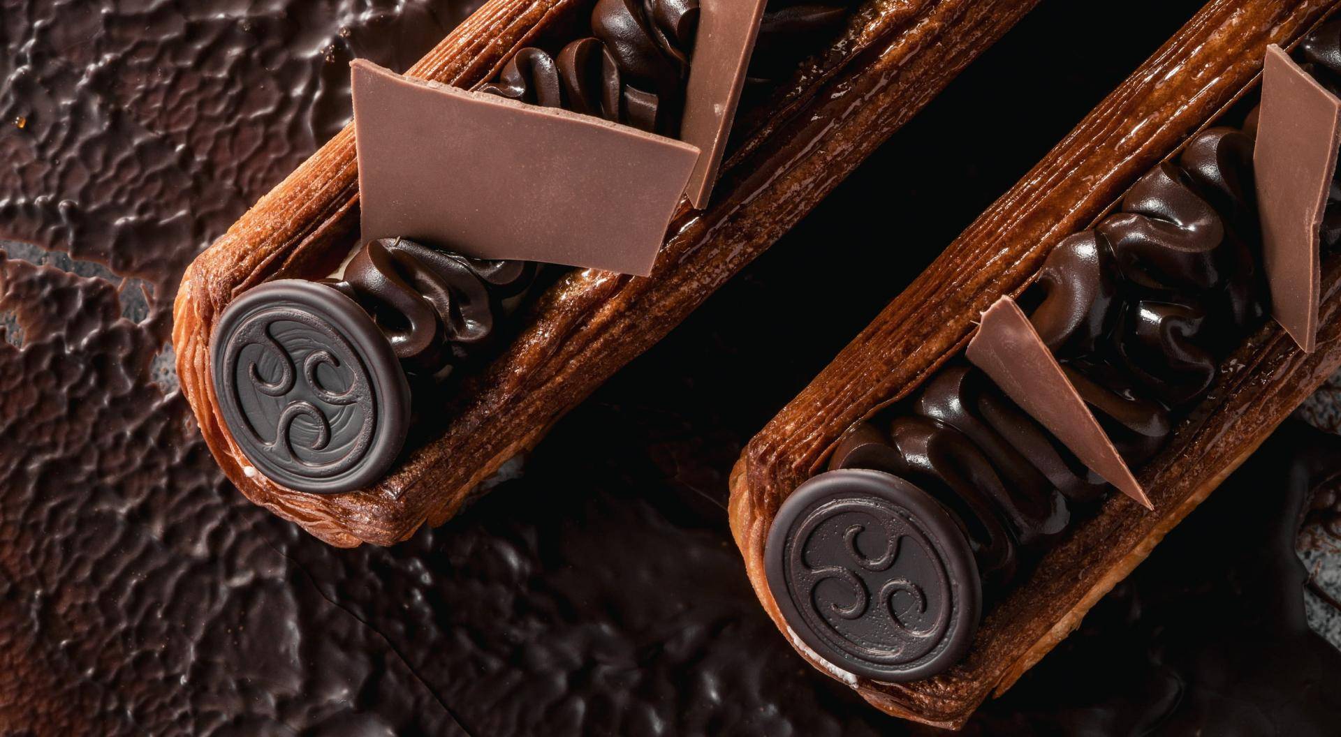 selection chocolate callebaut
