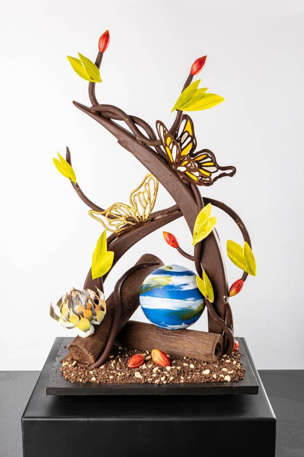 Chocolate Sculpture by John Almeida