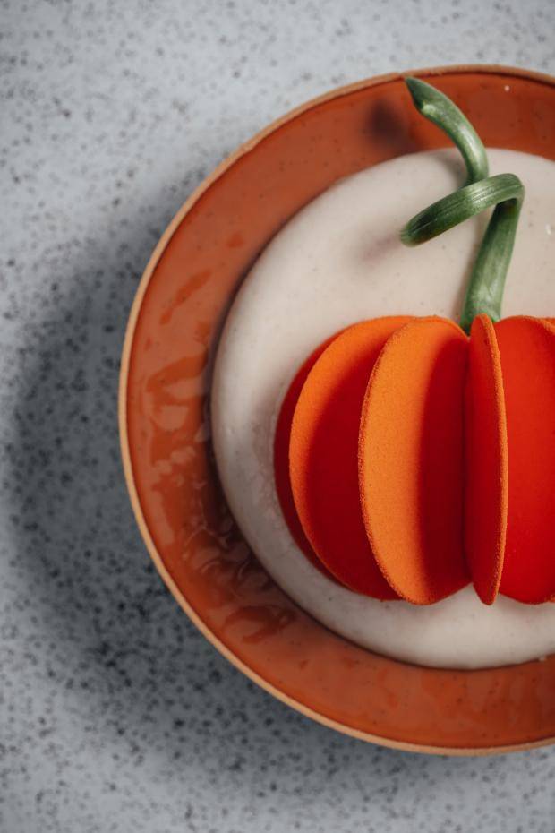 Pumpkin Pie Revisited Callebaut Chocolate