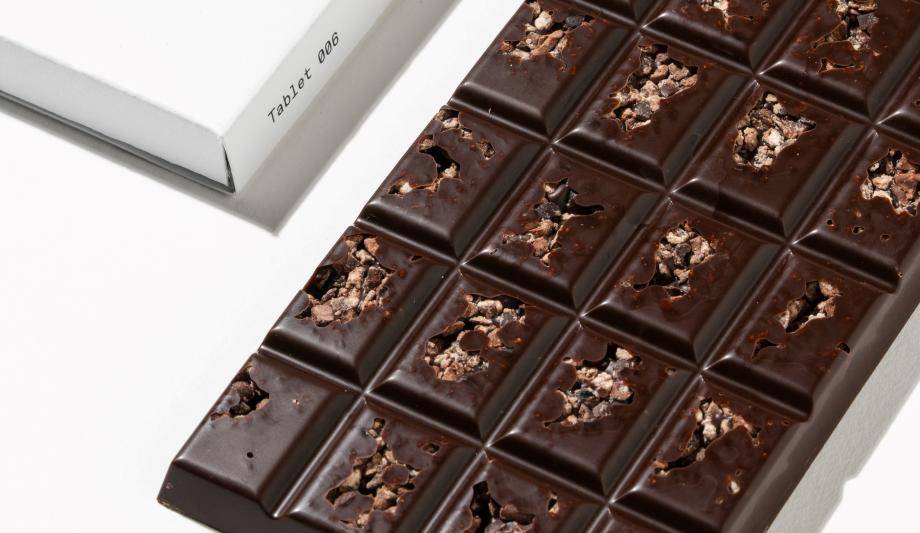 Dark Chocolate with Caramelised Nibs
