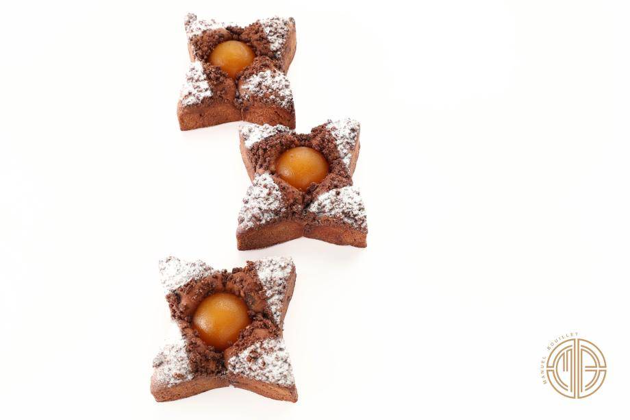 Mandarin chocolate brioche