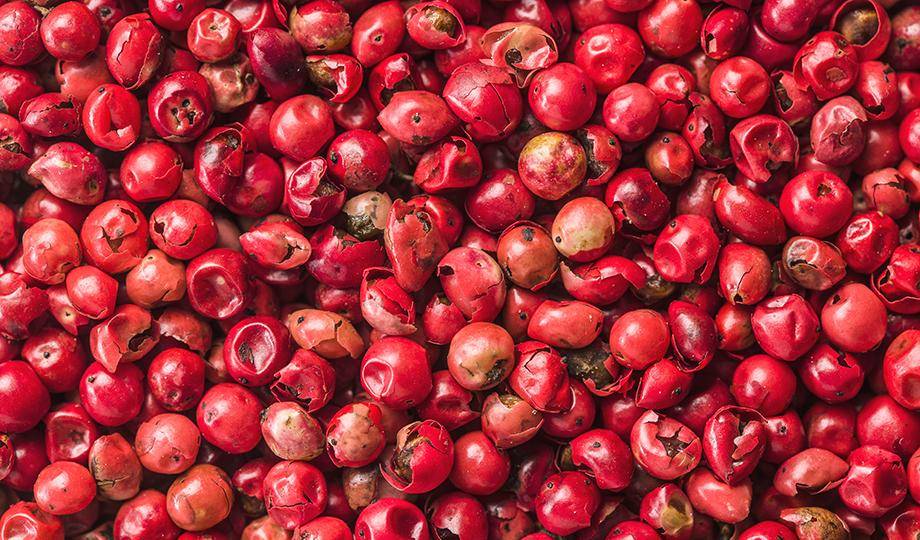 modern pairings - pink peppercorn